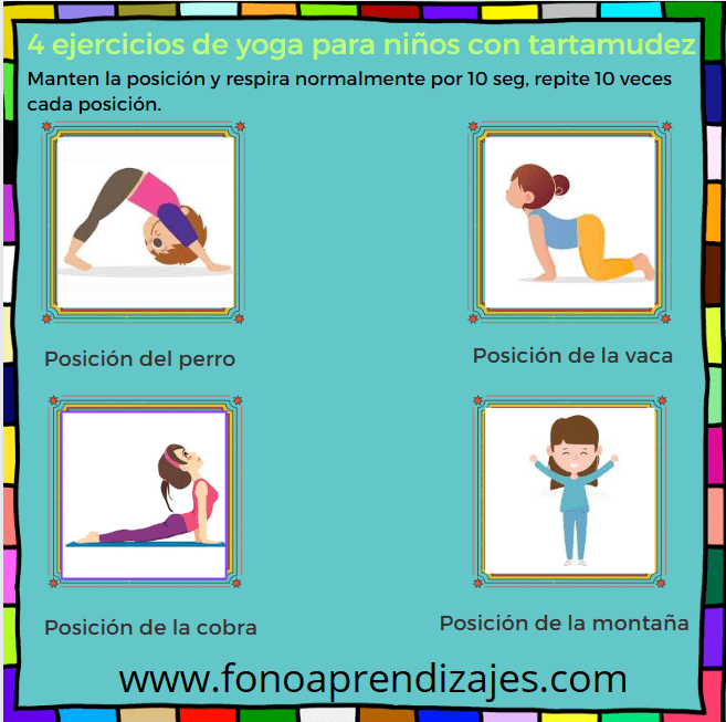 4 ejrcicios de yga para la tartamudz