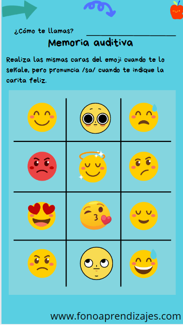 memoria de trabajo y articulación